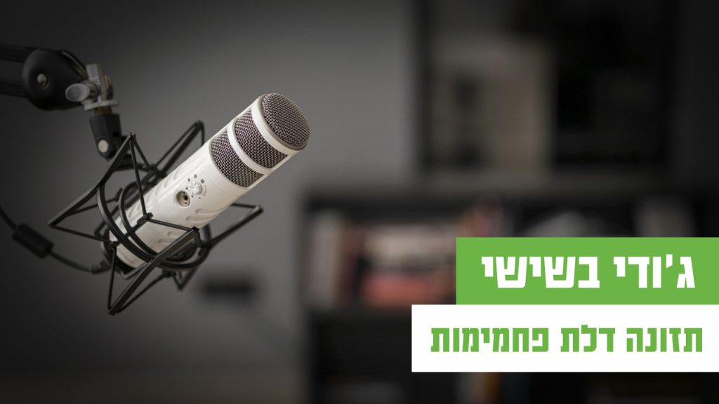 ראיון ברשת ב'- בתוכניתה של ג'ודי, ד"ר ויינפאס ממליץ על הפחתת